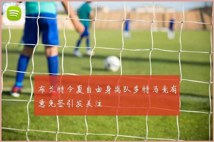 布兰特今夏自由身离队多特马竞有意免签引发关注